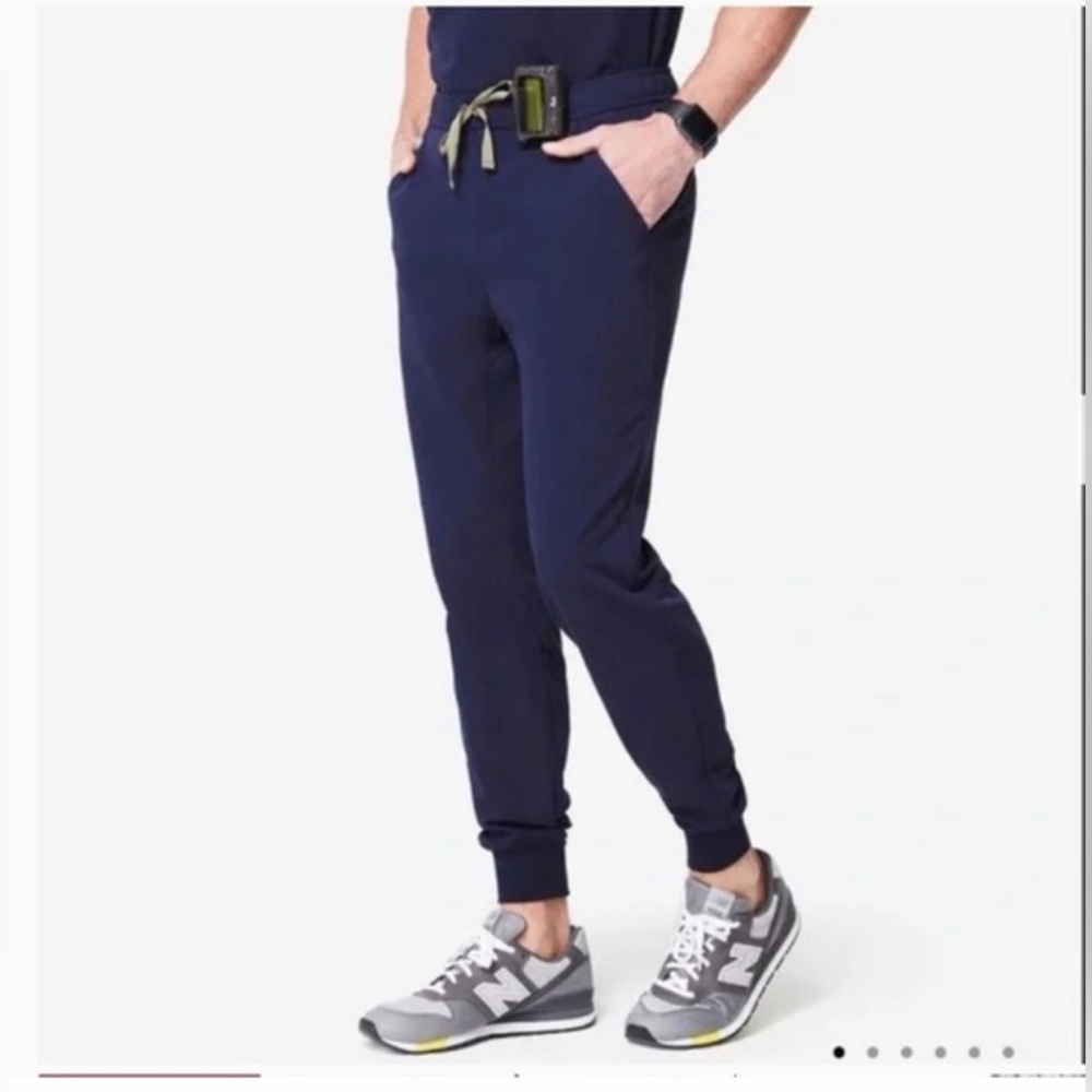 Figs Men’s Navy Blue Tansen‎ Jogger Scrub Pants NEW XL